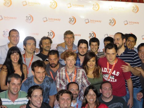 Intraway Palermo con todo el staff de Intraway