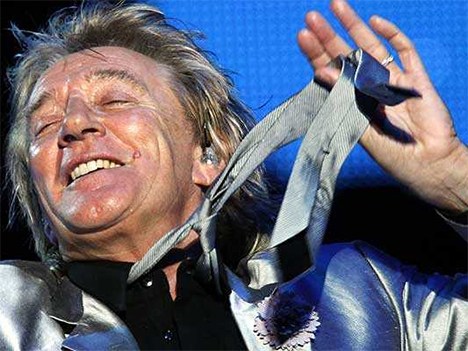 El show de Rod Stewart en Viña 2014
