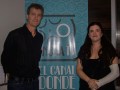 Eduardo Raspo, director de INCAA TV y Lucrecia Cardoso, presidente del INCAA,