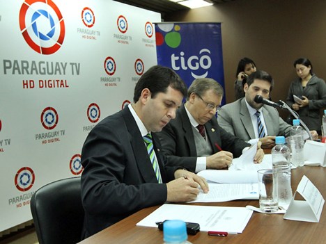Sicom - Tigo acuerdo en Paraguay