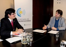 Secom Subtel Pedro Huichalaf y Norberto Berner
