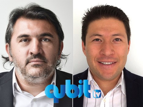 Facundo De La Iglesia, CEO, Qubit Corporate, y Juan Francisco Muñoz, director de la oficina Región Norte