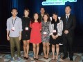 Exponentes del screening de KOCCA, asociación gubernamental de Corea, para buyers de América Latina: Chang-II Bae, int’l business de TUBA n; Kaylee Le