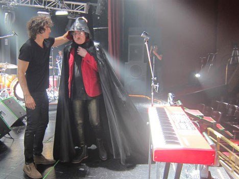Charly García y Nicolás Cuneo