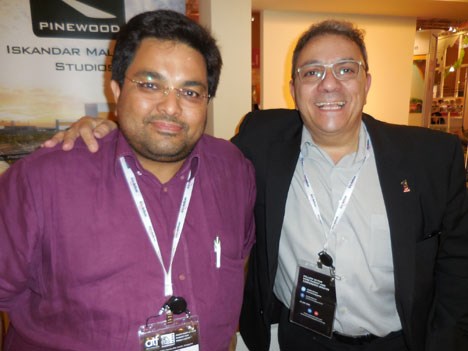 Farid K Ahmad, CEO, WRC, y José Escalante, CEO, Latin Media