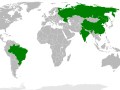 BRIC mapa