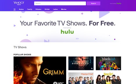 Yahoo y Hulu lanzan servicio de streaming gratuito