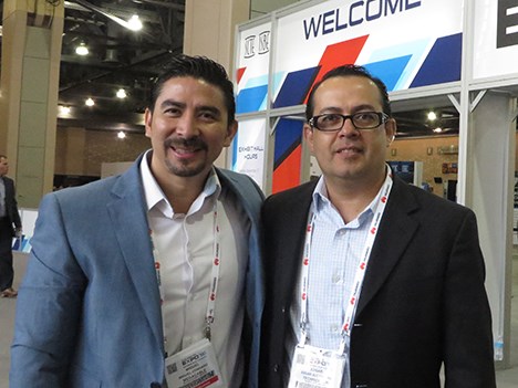SCTE 16 D1 Miguel Condado de Megacable México y Edgar Alcántara de Technicolor