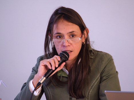 Angela Mora, directora de ANTV