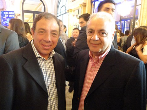 ESPN UpFront 17 Daniel Santuccio, CEO de PHD Argentina, y Horacio Caffieri, director ejecutivo de la CAAM