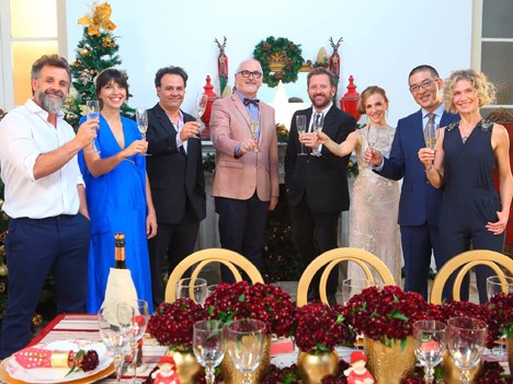 Christián Petersen, Felicitas Pizarro, Roberto Petersen, Osvaldo Gross, Ramiro Arzuaga, Virginia Sar, Takehiro Ohno y Maru Botana