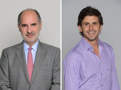 Nueva estrucutra de VIMN Americas/Telefe: Guillermo Campanini, COO, y Darío Turovelzky, director de contenidos globales
