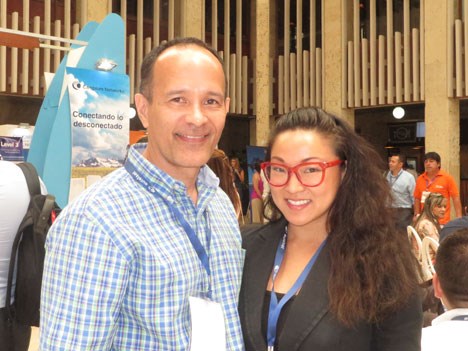 Olympusat Jesús Piñango y Courtney Huber, Head of Content Distribution