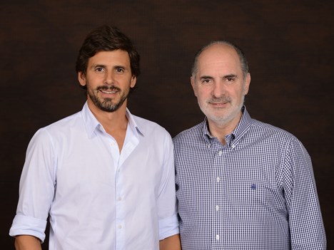 Darío Turovelzky, director de contenidos globales, y Guillermo Campanini, director general de operaciones, Telefe-Viacom