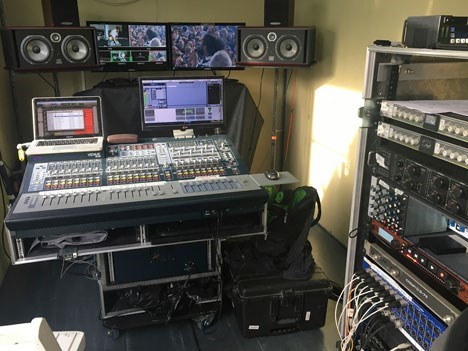 Móvil Matrix. Venue SC48. Pro Tools. Outboards