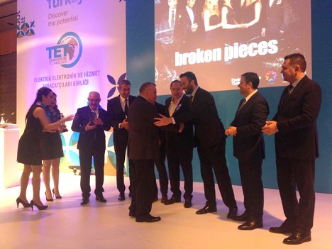 Global Agency recibió el premio como "Mejor Exportadora Turca" de 2016