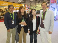 CJ E&M: Jae Hyuk, SVP, Ellian Liche, Seeun Kim, and Spencer Thomas, producers of the global production team, factual