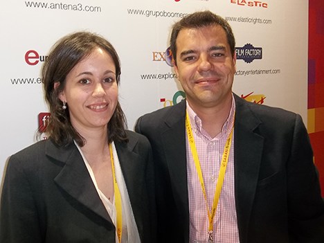 Diana Borbon Cuchi, ejecutiva de ventas y adquisiciones, y José Antonio Salso, jefe de ventas y adquisiciones