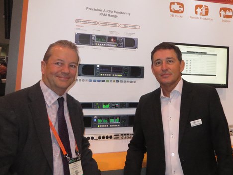 Sergio Bourgignon y Chris Exelby, de TSL