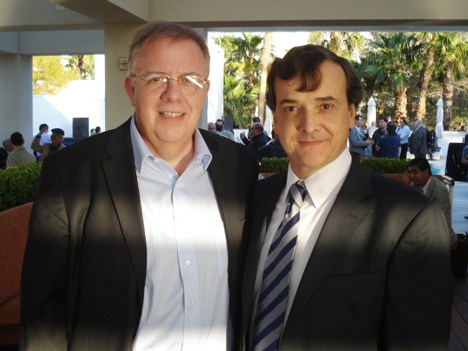 Jorge Notarianni de Disney y Eduardo De Nucci de Viditec