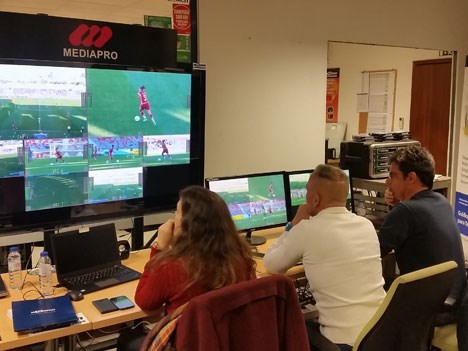 Mediapro: proveedor oficial de videoarbitraje de FPF