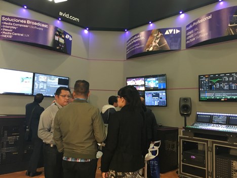 Avid en la Expo Cine, Video y Televisión, de México