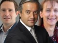 Benjamin Salinas Sada, Dominique Delport y Claire Bury
