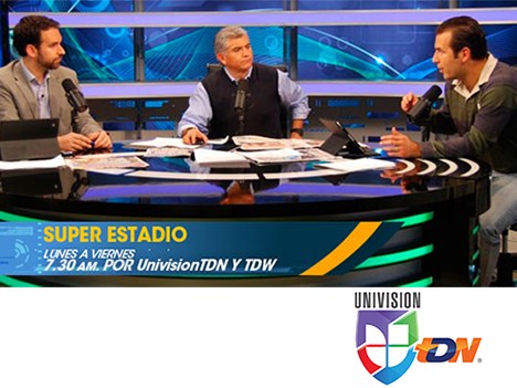 Televisa y Univisión lanzan señal deportiva Univision TDN