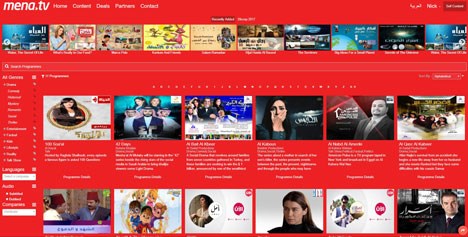 mena.tv cuenta con más de 100 compañías entre compradores y vendedores y contenido de 15 casas regionales de peso