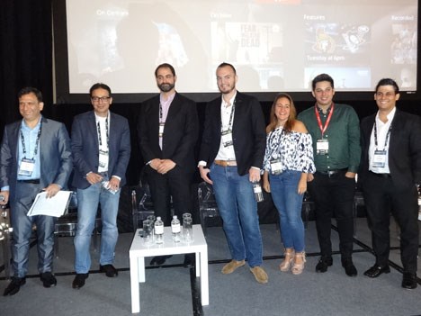 Ariel Barlaro, Alok Gera, Breno Fleury, Rodrigo Violante, Ely García, Mauro Peluso y Raúl Domínguez