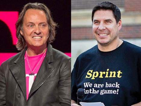 John Legere y Marcelo Claure