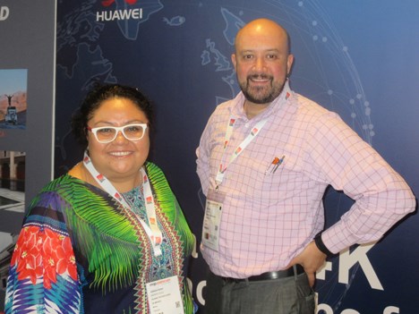El gigante digital chino Huawei participó por primera vez de la feria en búsqueda de contenidos en 4K: Adriana Moreno Avila, marketing strategy depart
