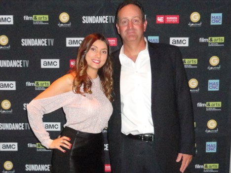 Verónica Naguila, directora de AdSales para Argentina, y Héctor Costa, SVP de ventas publicitarias para Latinoamérica en AMC Networks
