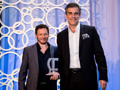 Tomás Darcyl y Ricardo Costianovsky, fundadores y Co-CEOs de Diamond Films en ShowEast