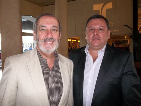 Wapa TV, Puerto Rico: Joe Ramos, presidente, y Jimmy Arteaga, VP of programming and promotion