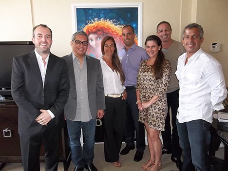 Disney Media Distribution: Gustavo Sorotski, Leonardo Aranguibel, Fabiola Bovino, Henri Ringel, Heather Harris, Jack Morera y Fernando Barbosa