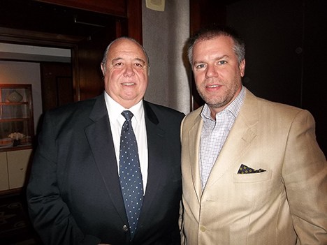 Teledoce, Uruguay: Eduardo Radío, gerente general, y Eugenio Restano, director de programación. El país sudamericano sigue potenciándose en producción