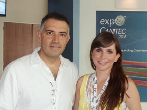 Julio Di Bella y Andrea Varona de PCTV