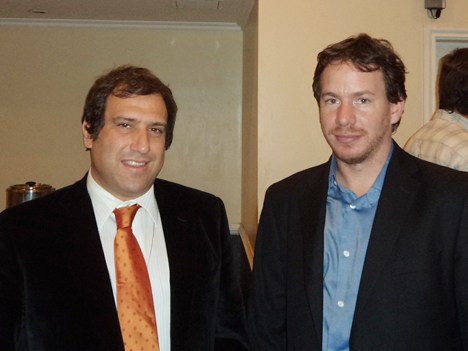 Ariel Barlaro y Manuel Alman de LG