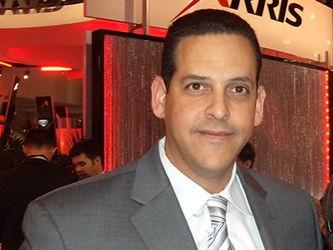 Juanchy Mejía, gerente de Ventas de Harris Centroamérica y el Caribe