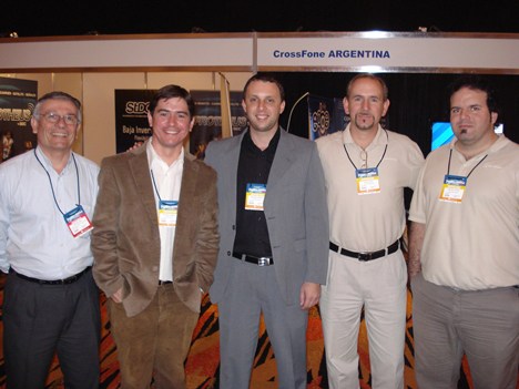 Interlink: Raul y Eduardo Malisani, Emiliano Bonansea, Grant Bloom, y Hernán Martínez