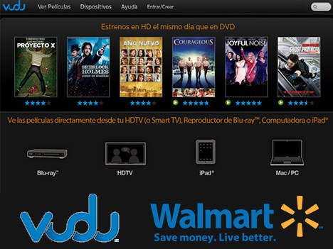 Walmart lanza servicio OTT Vudu en México