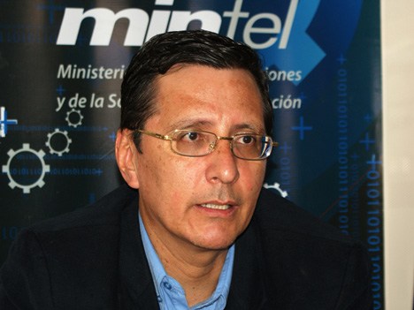 Jaime Guerrero, ministro de Telecomunicaciones de Ecuador