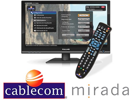 Mirada desarrolla plataforma digital para Cablecom en México