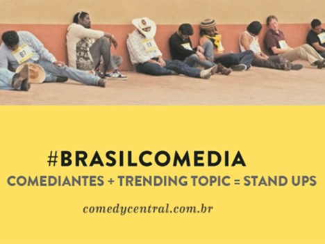 La campaña incluye el lanzamiento de los hashtags en Twitter #ContinenteComedia para LatAm y #BrasilComedia para Brasil