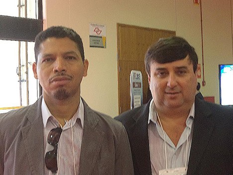 Luis Botelho y Jose Francisco Nogueira Valencia, de EPTV
