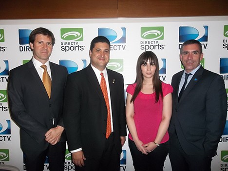 DirecTV y DirecTV Sports: Alfonso Noaín, Sandro Mesquita, Selma Astudillo y Guillermo Barreto