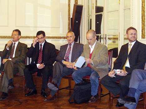 Enrique Zothner y Miguel Podestá fueron los protagonistas de la reunión
