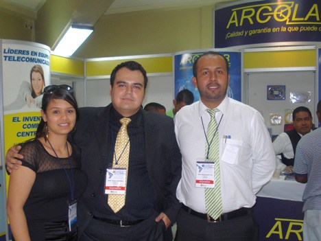 Delmi De Montidoro, Wally Montidoro de Arcolab con Javier González Vela de Network Broadcast