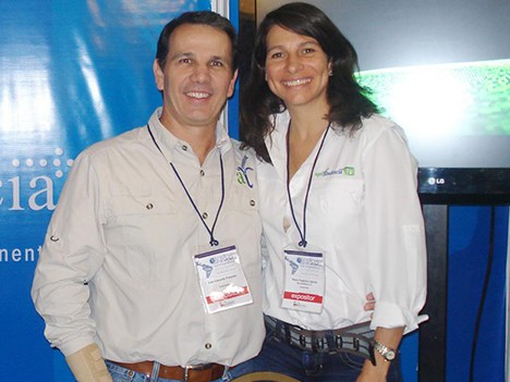 Luis Eduardo Palacios y María Eugenia Ugueto, de Agrotendencia